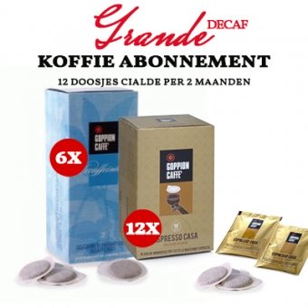Koffie-abonnement Grande Decaf