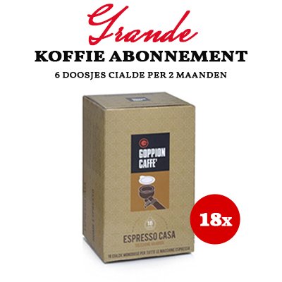 Koffie-abonnement Grande 