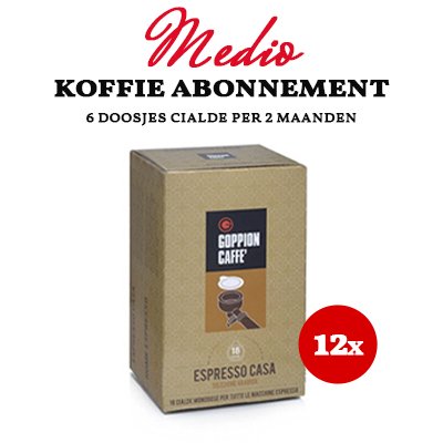 Koffie-abonnement Medio 